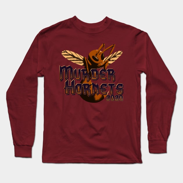 Murder Hornets Long Sleeve T-Shirt by benjaminfaucher7